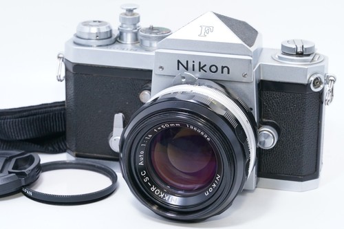 Exc nikon f - f, argento
