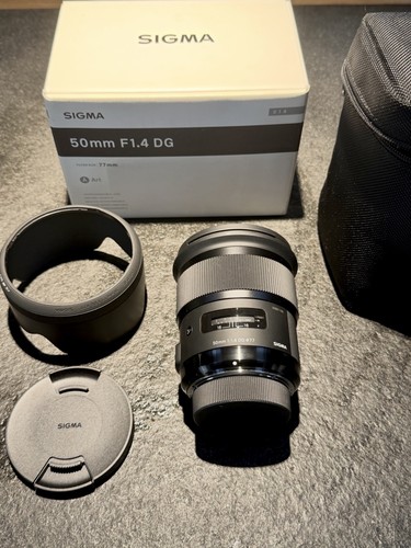 Sigma art 50mm dg - f/1,4,